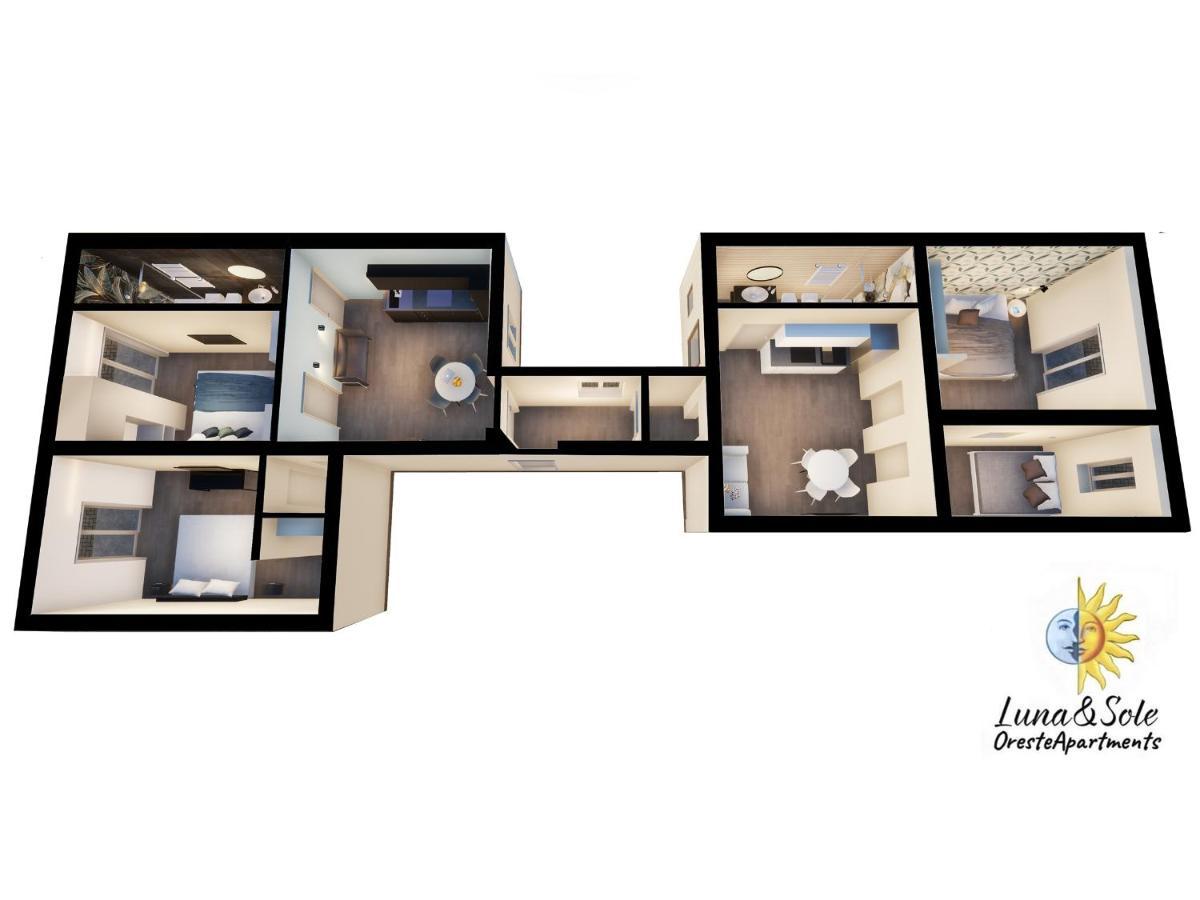 Luna&Sole Oreste Apartments - Self Check-In Bari Exterior photo